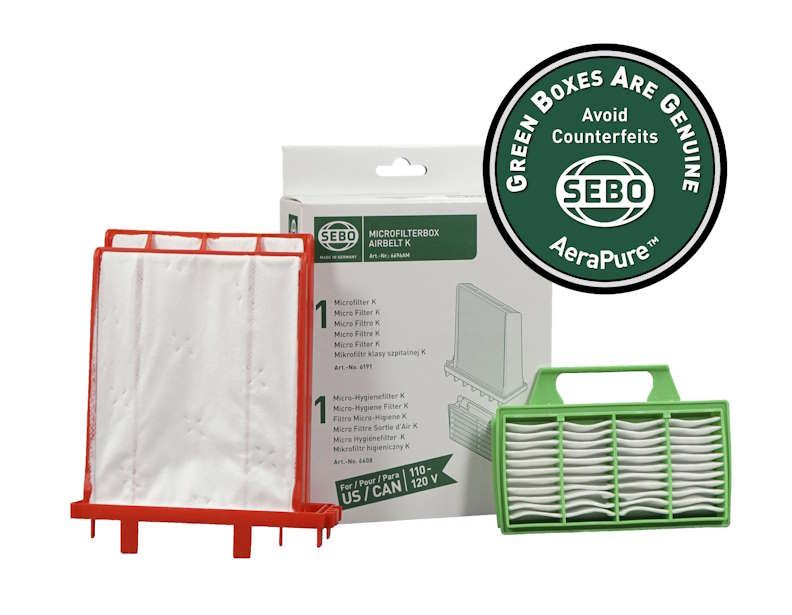 SEBO K Series Filter Set