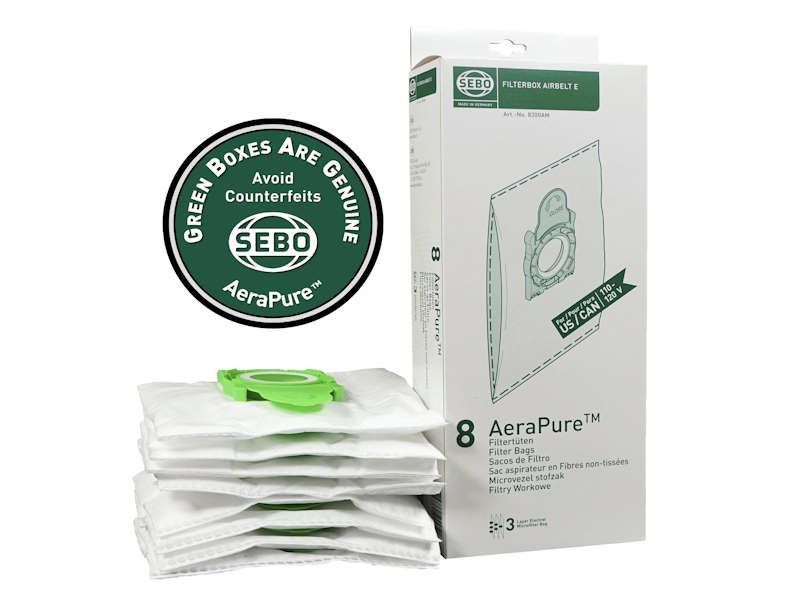 SEBO E Series Bags (8) — 8300AM