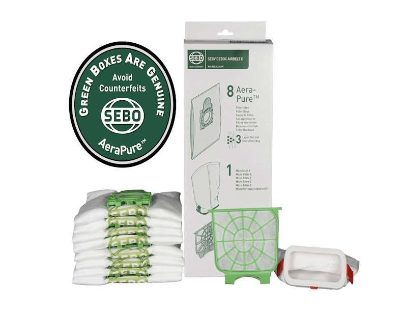 SEBO E Series Filter Set — 8322AM