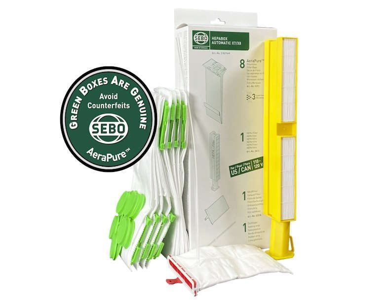 SEBO X7/X8 HEPA Service Box — 51829AM