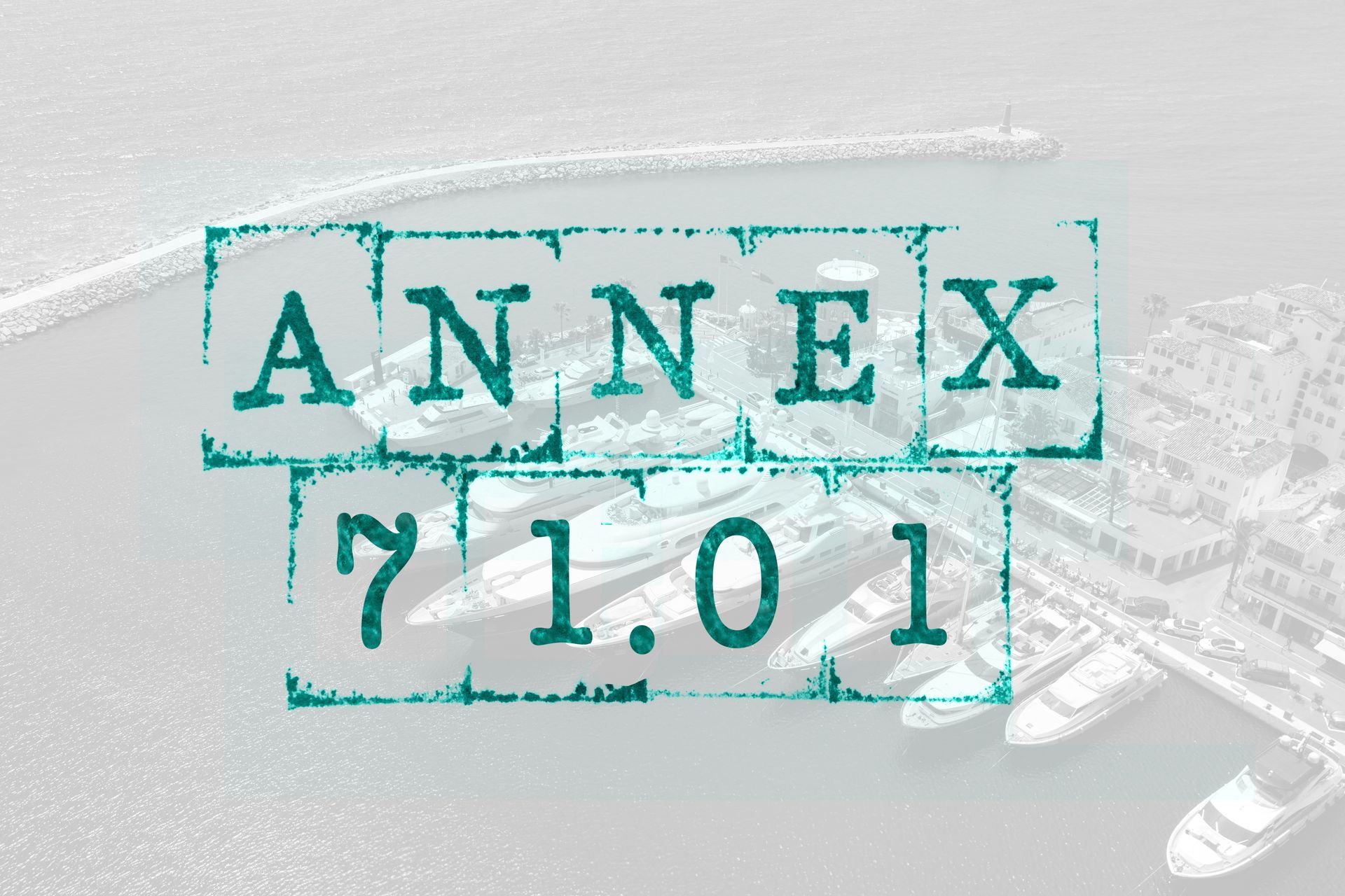 Annex 71.01 stamp