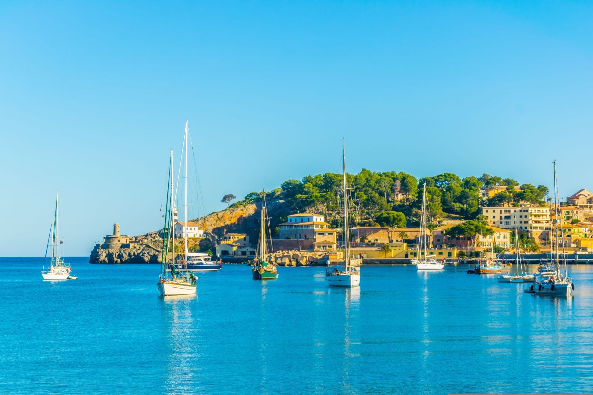 Port de Soller Anchoring in Mallorca