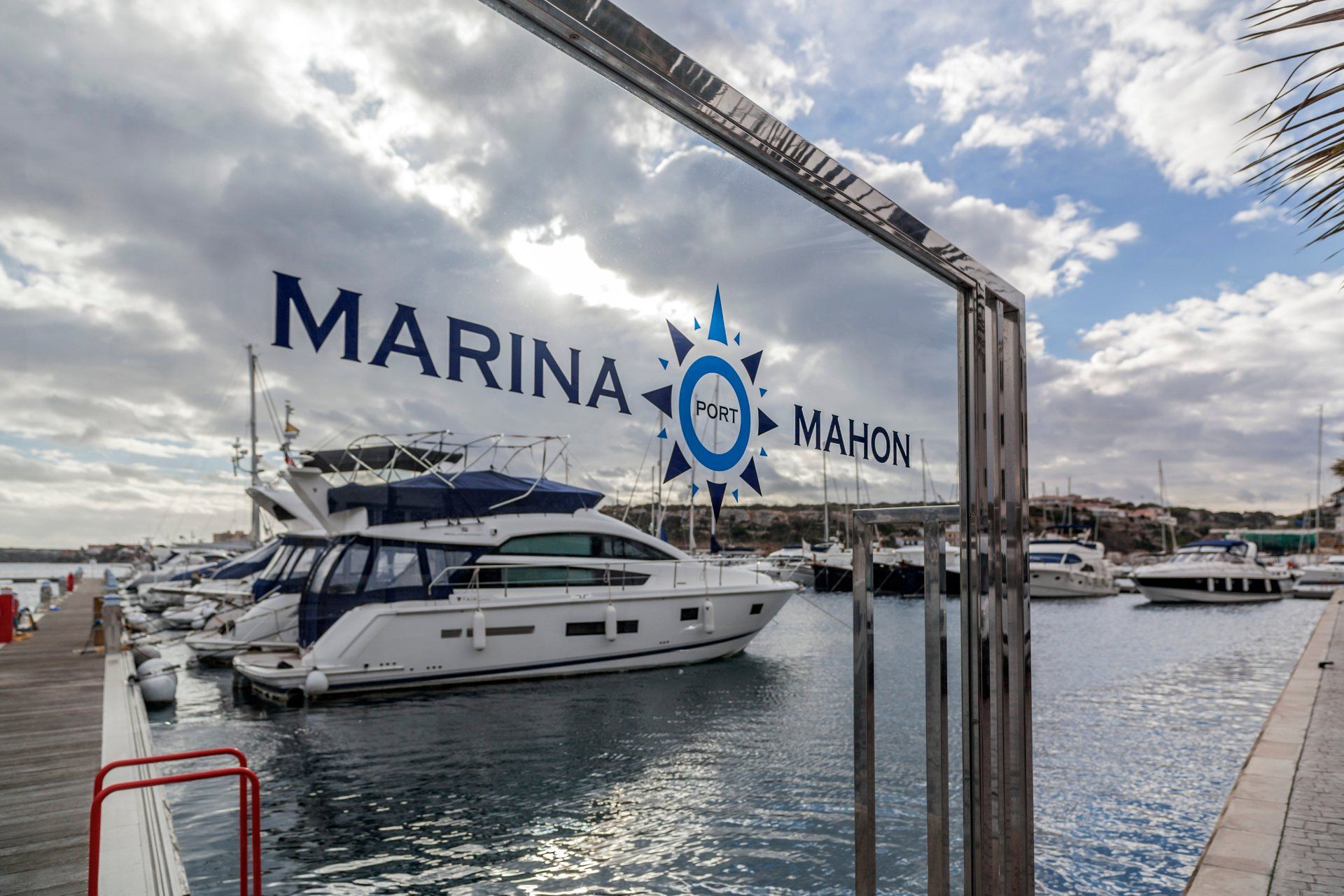 Marina Mahon port in Menorca