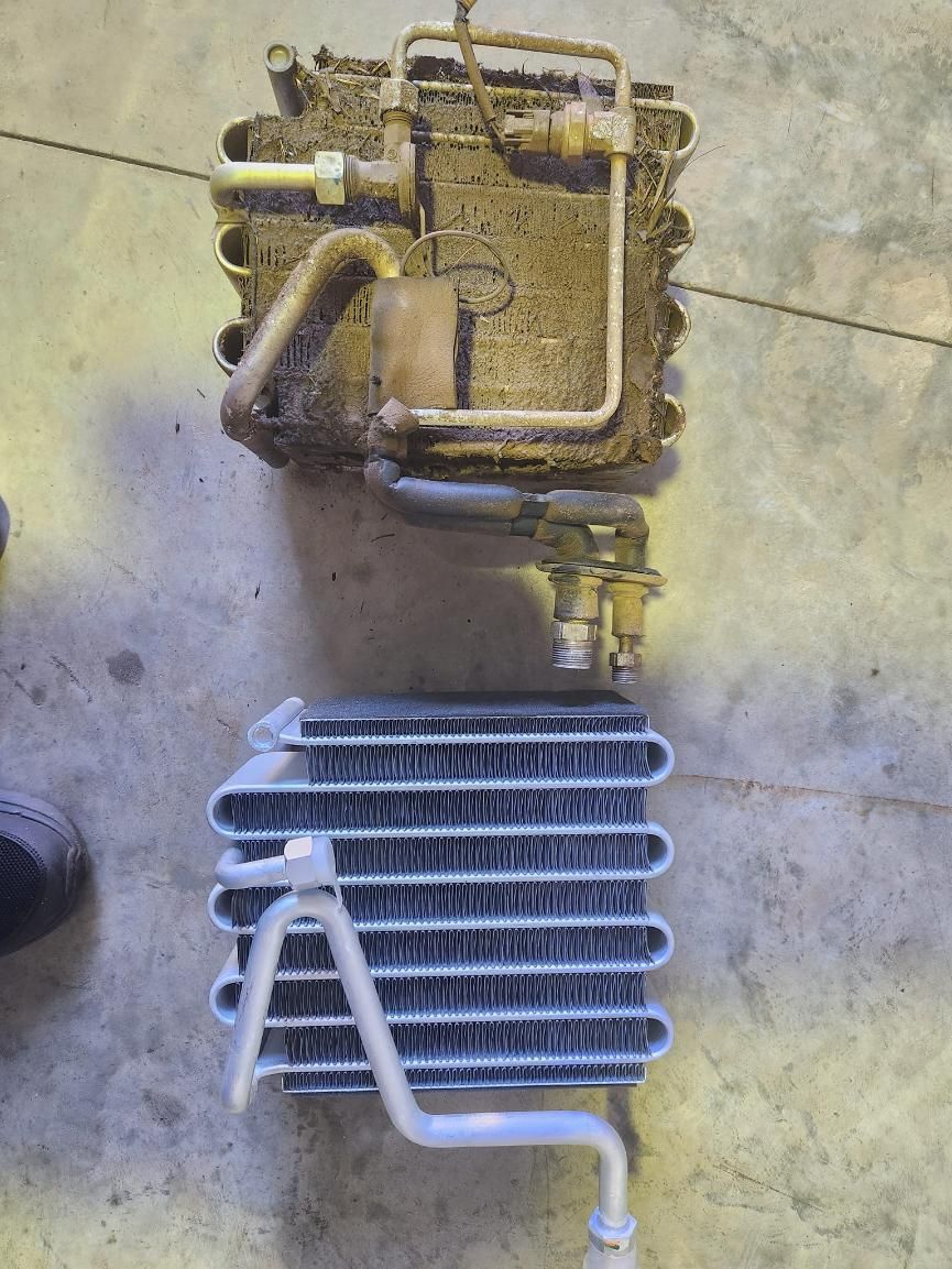 A Couple Of Radiators Sitting On Top Of A Concrete Floor — North Coast Mobile Auto Air Conditioning In Winnellie, NT