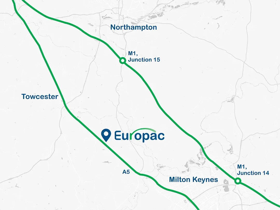 Enterpack Location Map