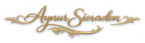 Decoratieve banner van het sieradenatelier Aynur Sieraden