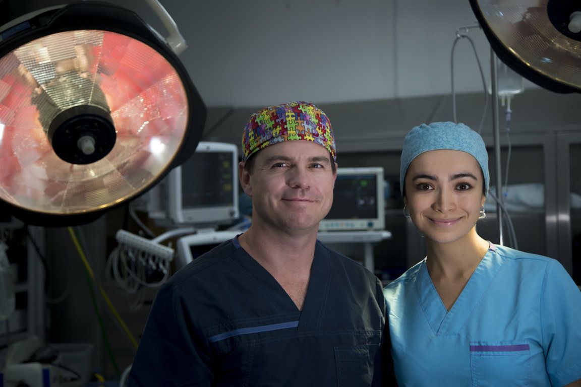 Dr. Alex Campbell and Carolina Restrepo Plastic Surgeon in Colombia