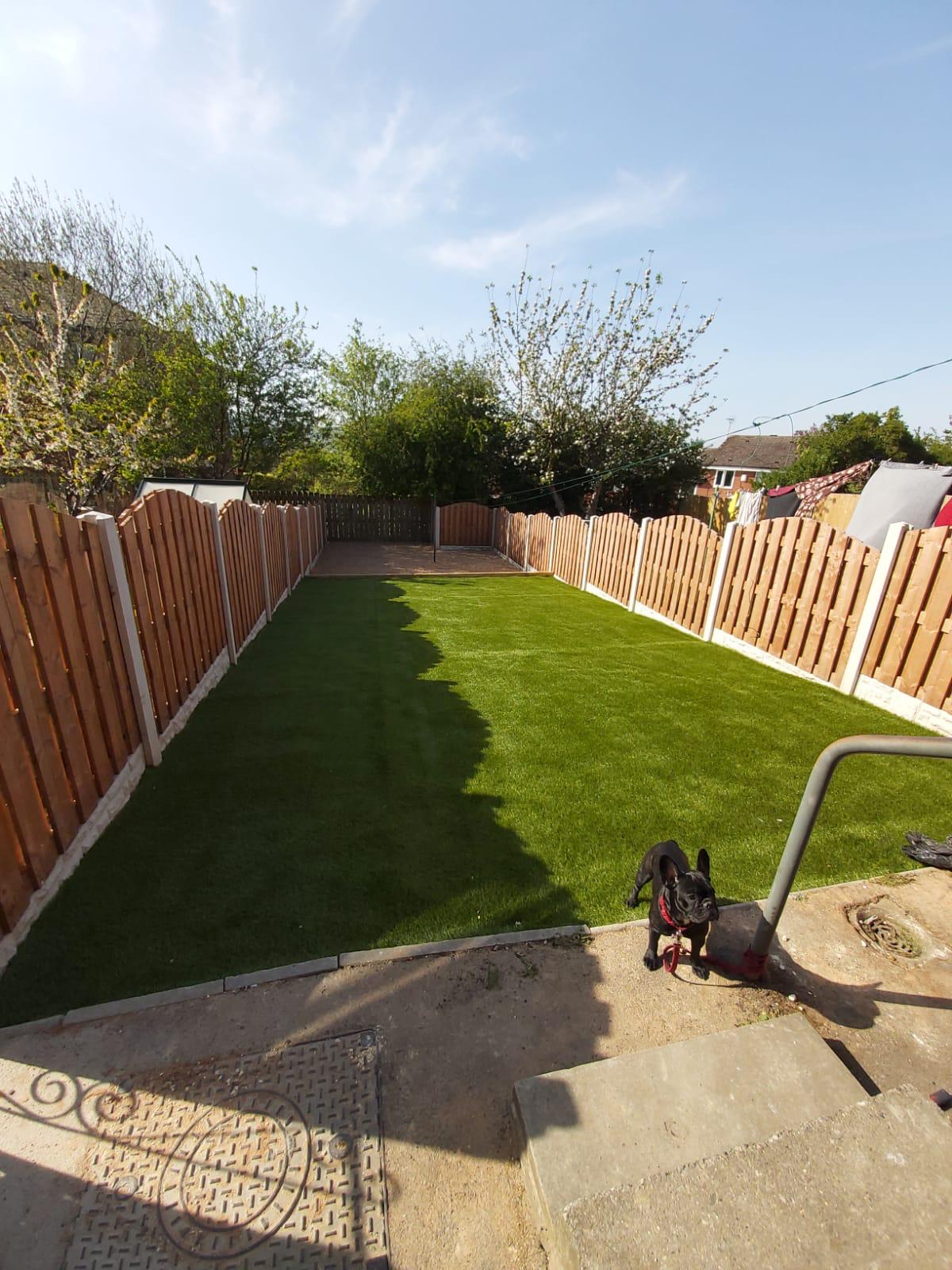 Astro turf fitted in Broomhall Sheffield
