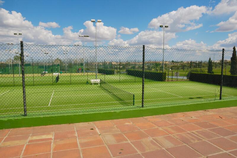 Astroturf tennis courts in Sheffield