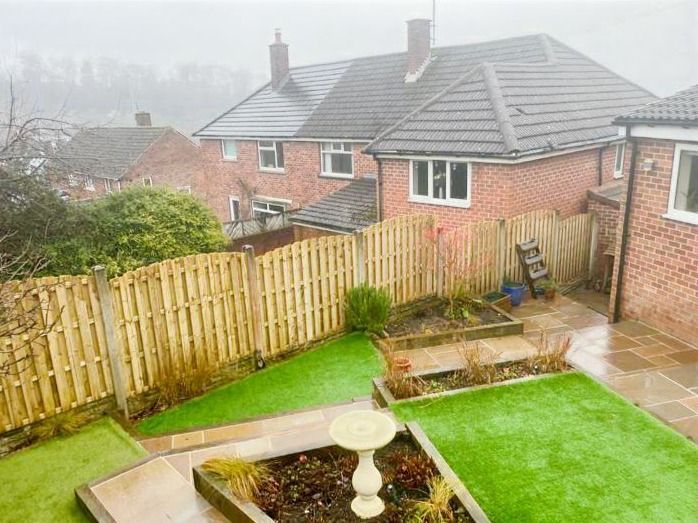 Multi-level artificial grass installation in Carter Knowle, Sheffield