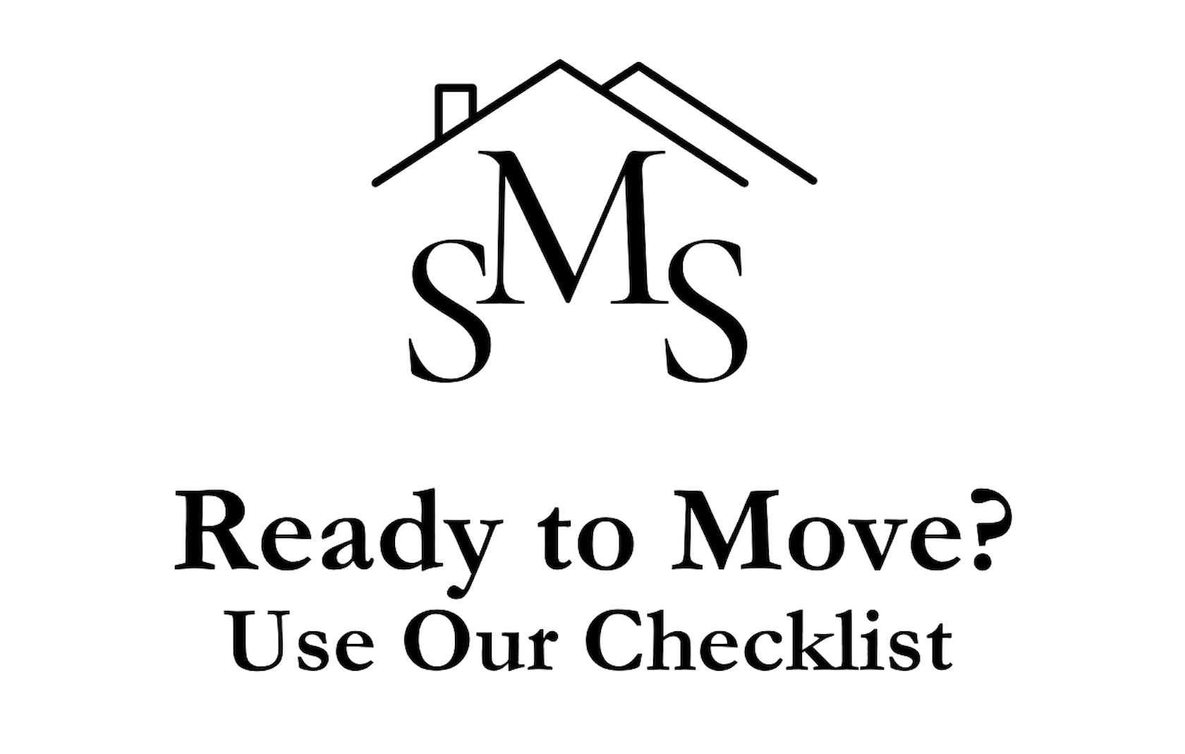 Logo with house outline and