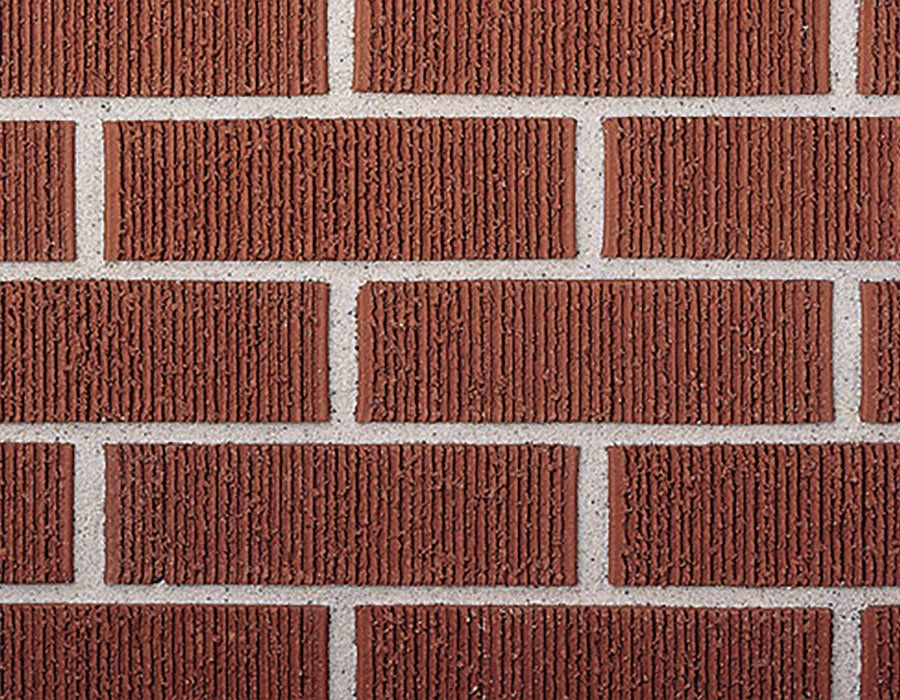 141-145 Red Vertical Modular Full Face Brick