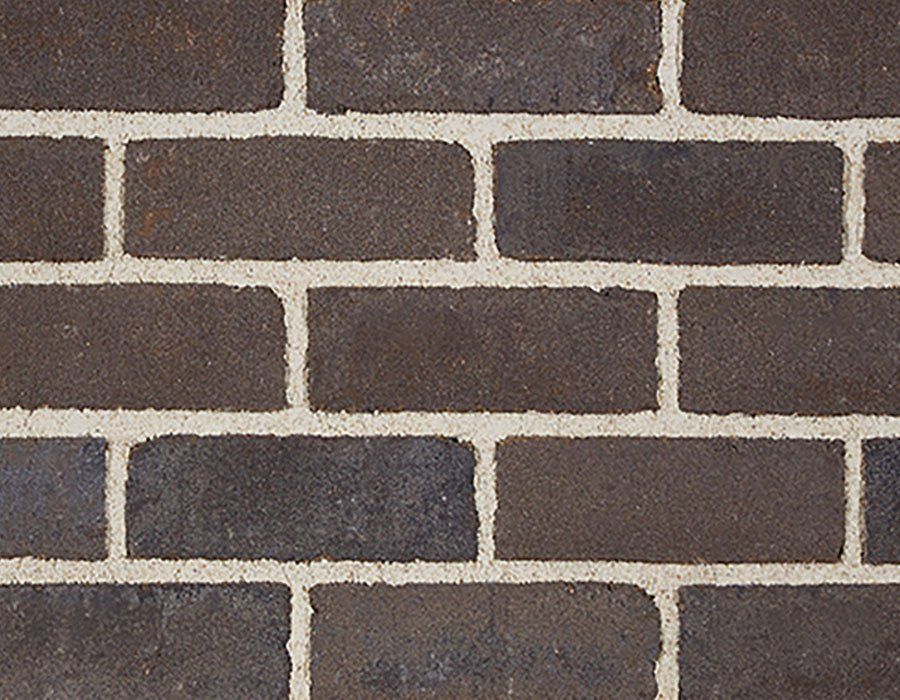Belcrest Black Paver Modular Full Face Brick