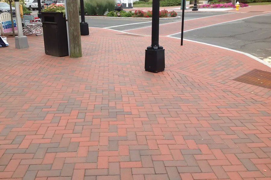 Belden Regimental Full Range 4x8 Clay Paver Full Size Face Brick