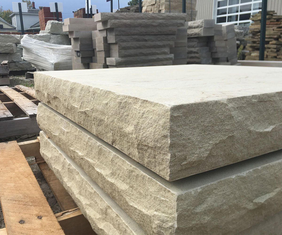 Ohio custom stone fabrication cap stones and countertops