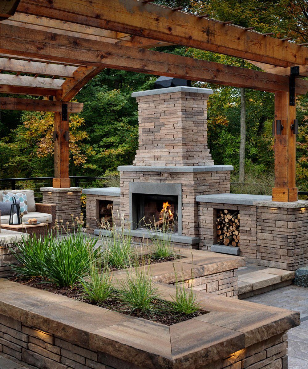 Pre Built Outdoor Fireplaces