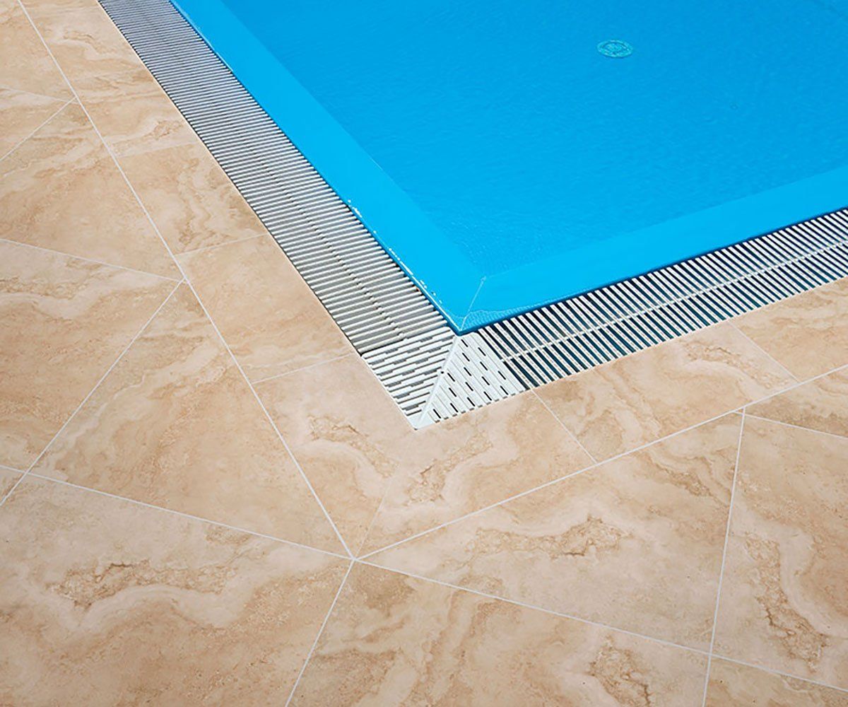 Tierra Beige outdoor porcelain tile pavers ohio