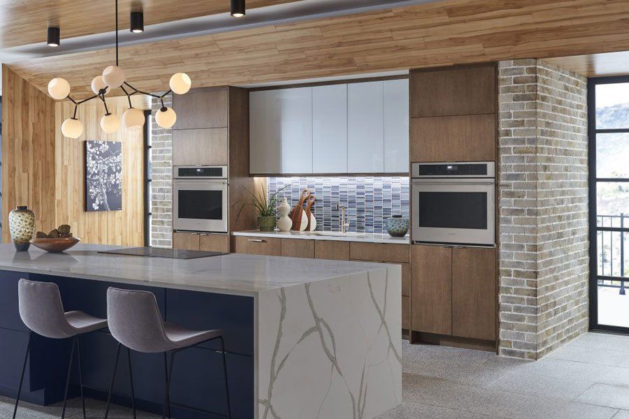 Eldorado Stone Latigo Thin Brick Veneer Interior Wall Kitchen