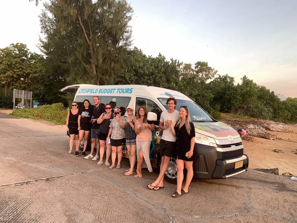 Group Photo of Day Tour Tourist — Litchfield Budget Tours in Darwin City, NT