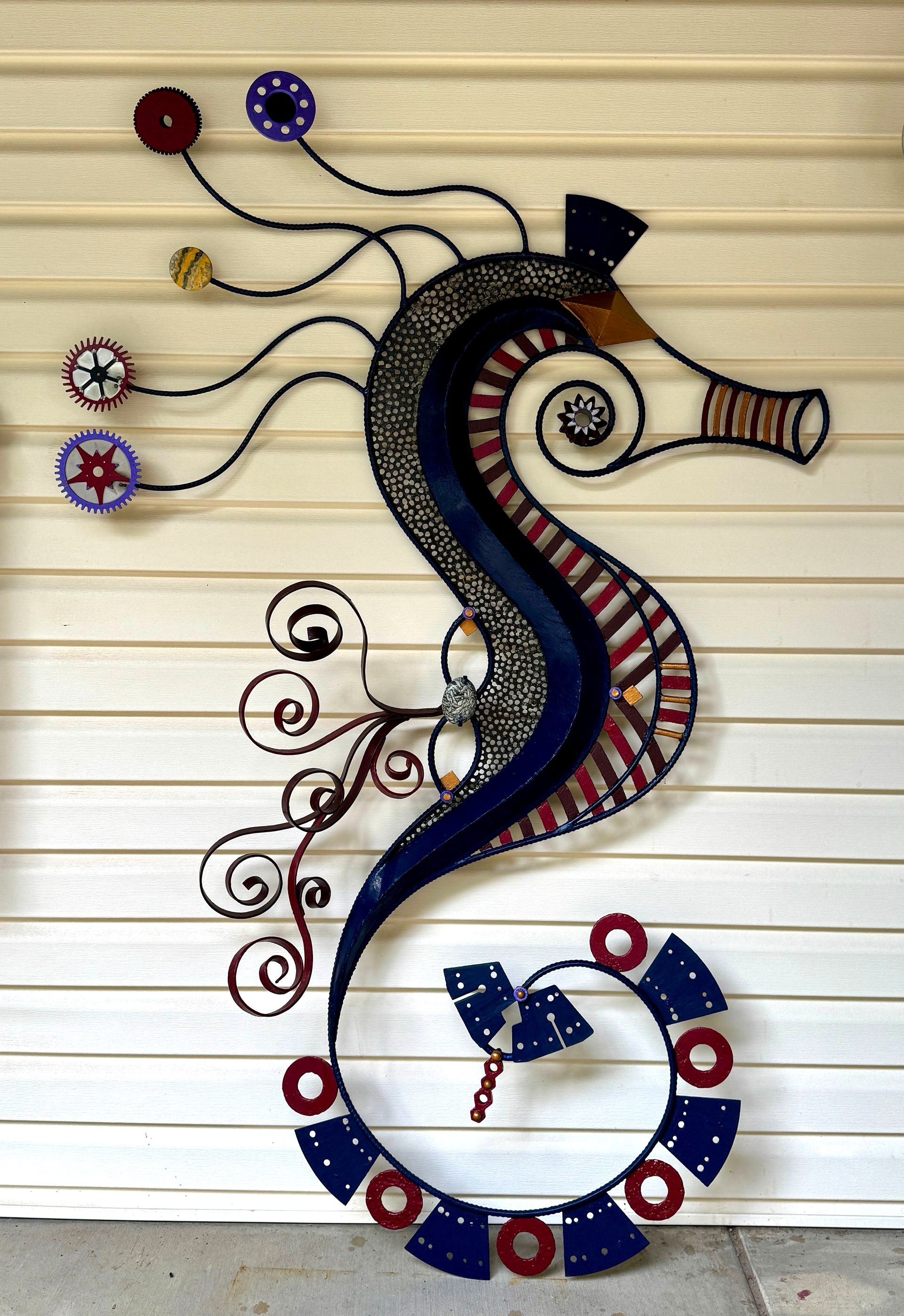 Stauder's metamorphic metal sculpture art