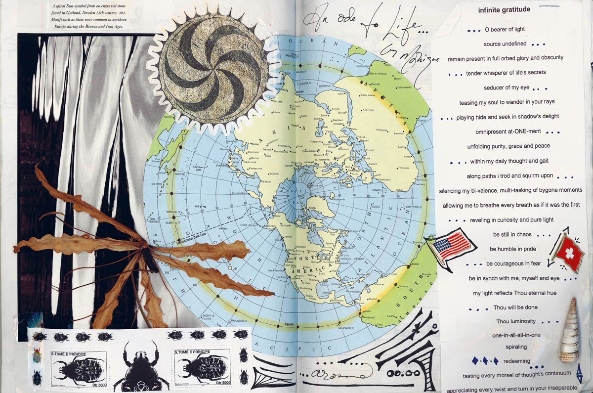 Latitude Zero book page excerpt of her journal section