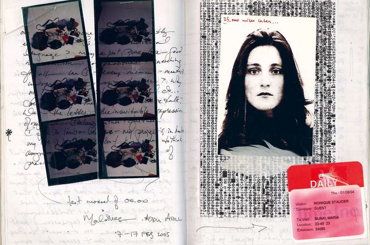 Latitude Zero book page excerpt of her journal section