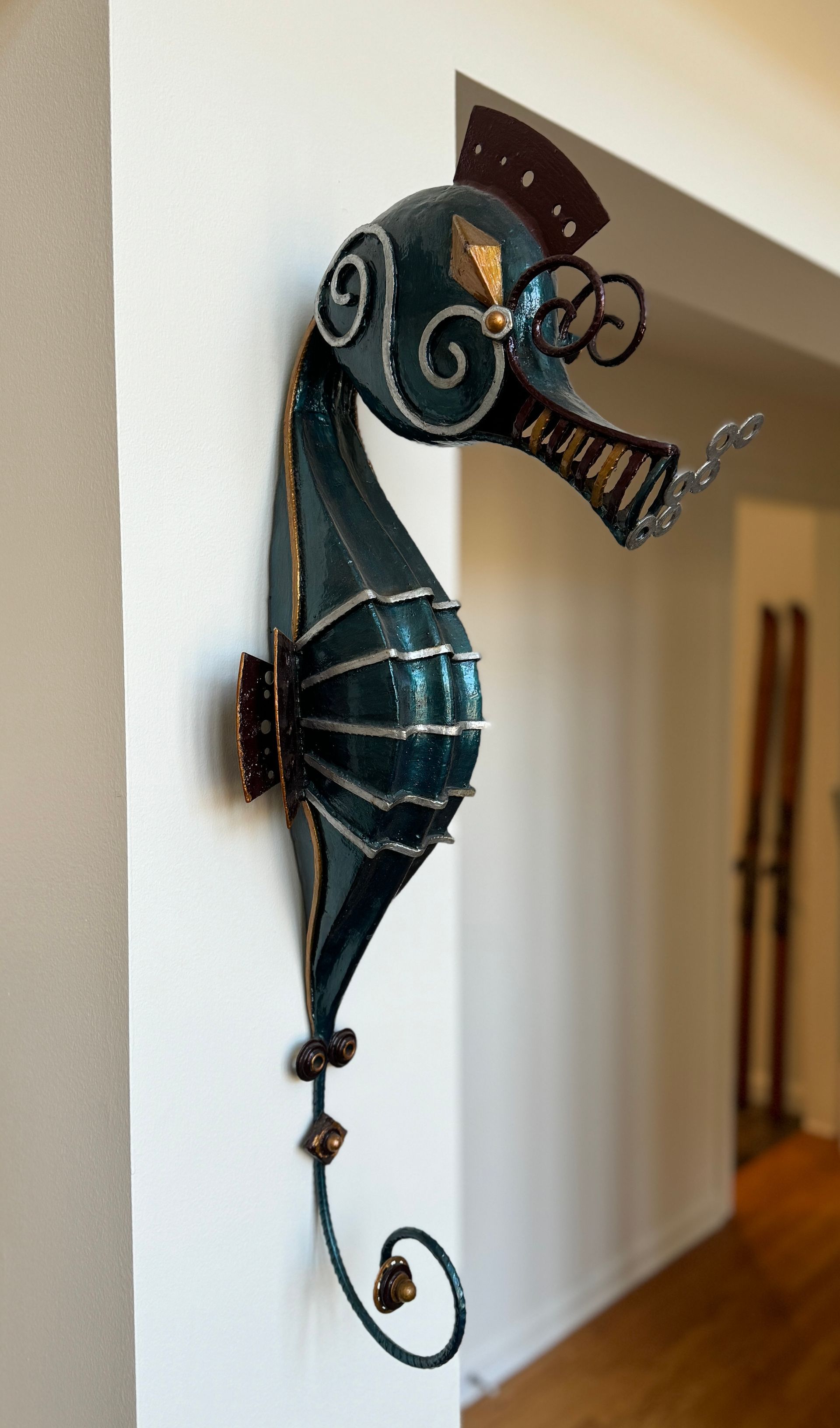 Stauder's metamorphic metal sculpture art