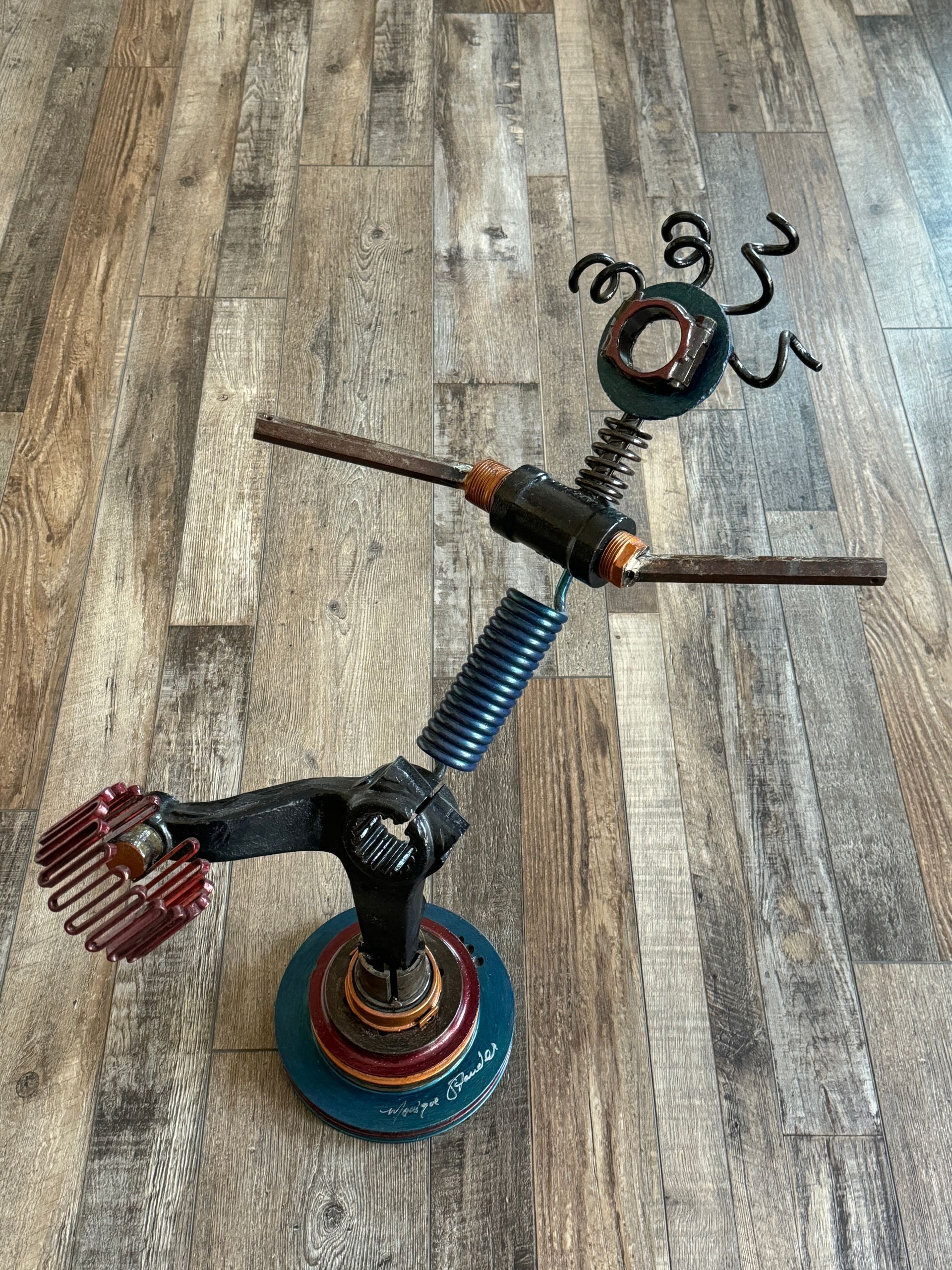 Stauder's metamorphic metal sculpture art