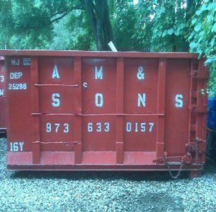 A M & Sons Haulage Roll Off Dumpster - Wayne, NJ