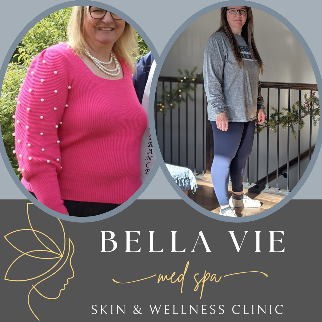 A poster for bella vie skin and wellness clinic