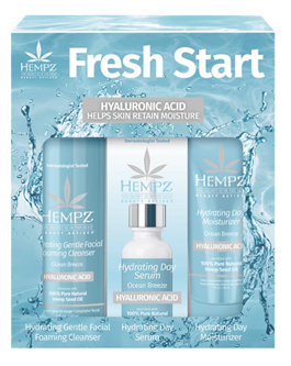 Hempz fresh start hyaluronic acid helps skin retain moisture