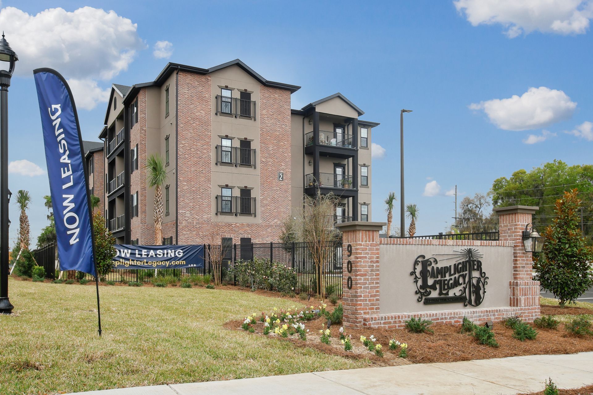 Apartment building with 