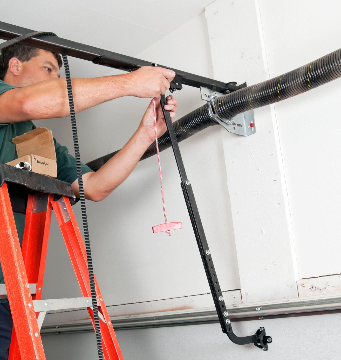 Replacing Parts Of Garage Door — Bryan, TX — Secure Overhead Doors