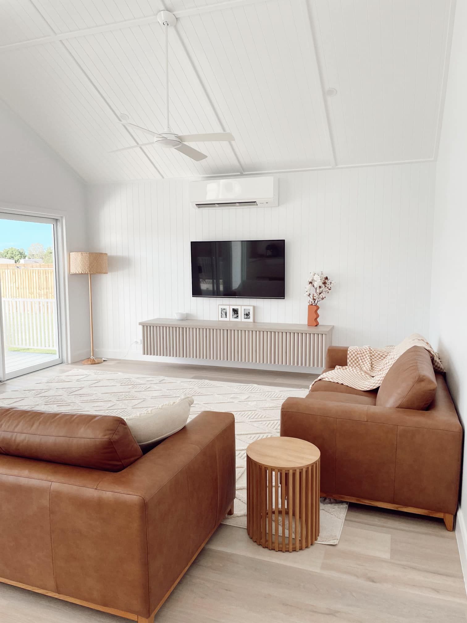 Residential Living Room Sofa — Simon Bell Constructions in Alice River, QLD