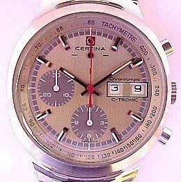 Certina Chronolympic c-tronic tuning fork watch Budget Accutron Service