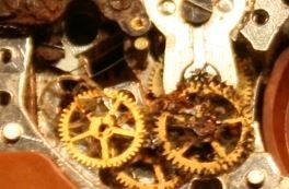 Slava transistor corroded geartrain Budget Accutron Serice