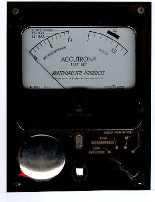 Accutron electrical test meter Budget Accutron Service