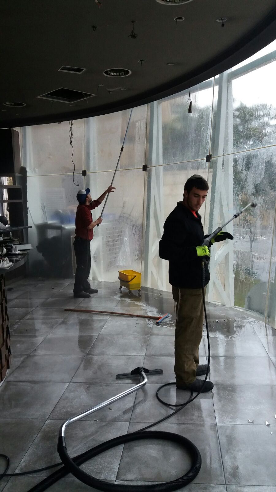 ניקוי ושיקום נזק שריפה מסעדה תל אביב