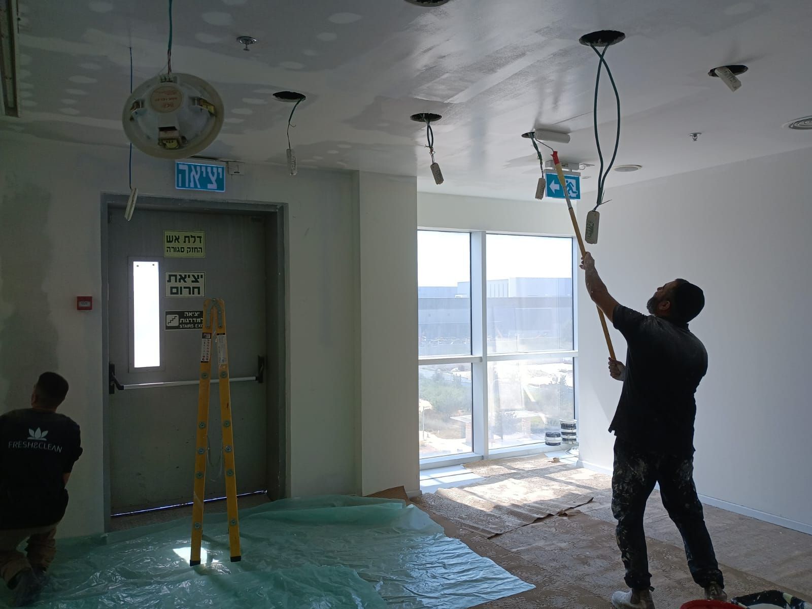 עבודות צבע לאחר נזק