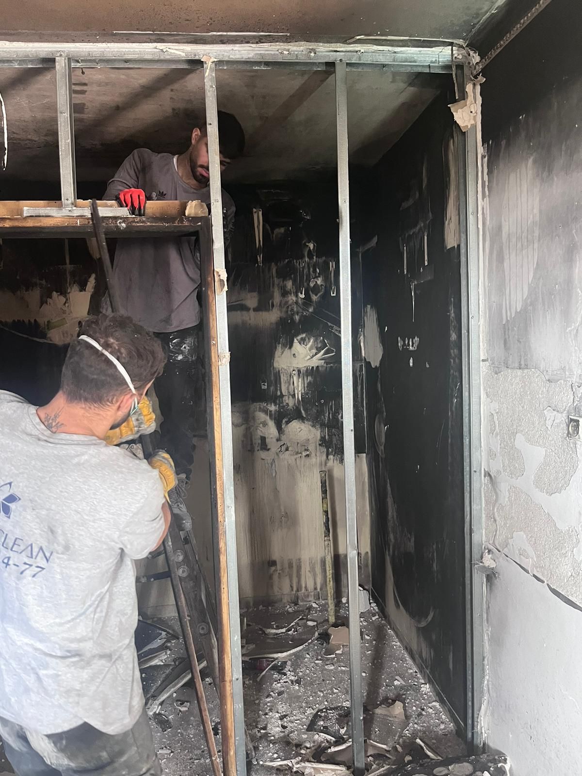 שיקום שריפה - פרש אנד קלין שוורץ בע