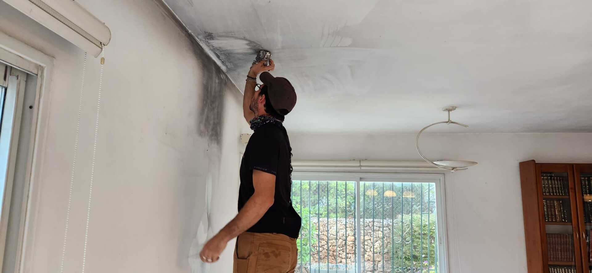  עבודות ניקוי פיח לשיקום נזק שריפה