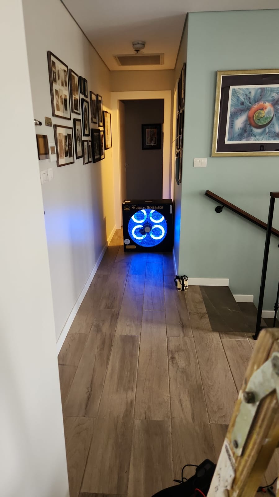 drying area damaged by water