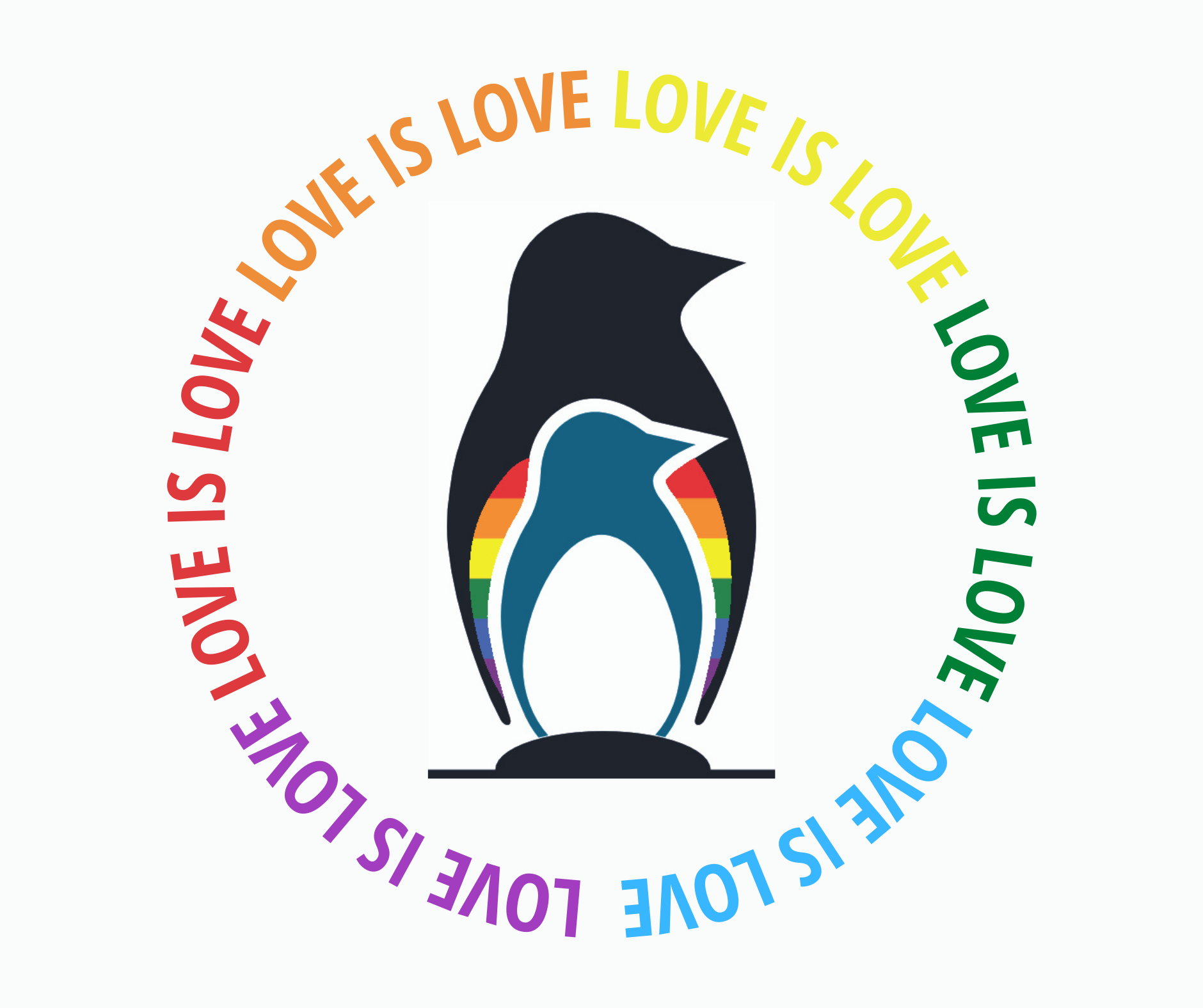 Priority Care Pediatrics rainbow pride logo