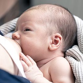 Breastfeeding baby