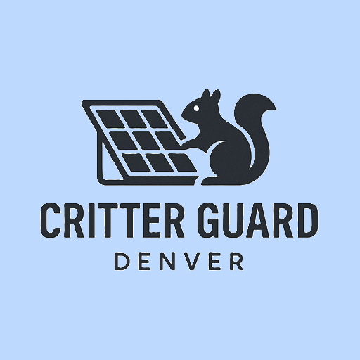 Black squirrel inspecting a solar panel;