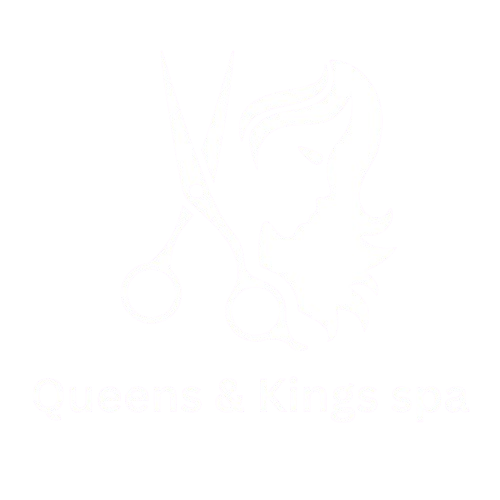 Silhouette of a person holding a phone. Text at the bottom: "Queenie's House".
