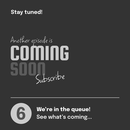 Coming Soon announcement with 