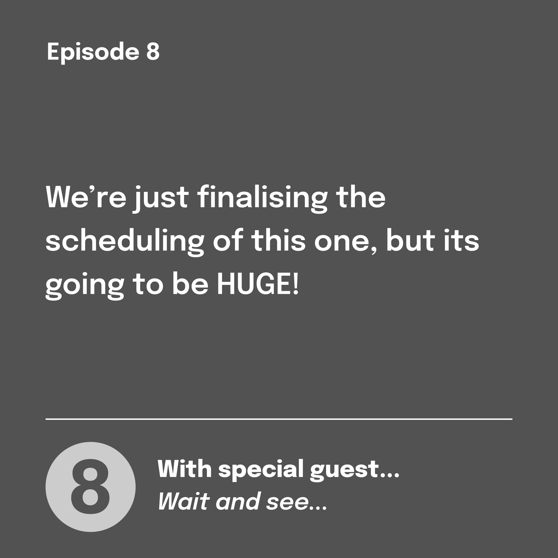 Episode 9: Christmas Special session 