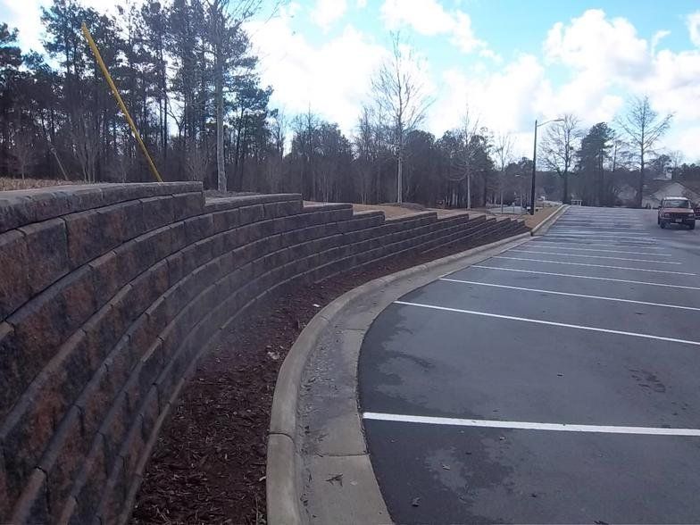 retaining walls Fayetteville, NC