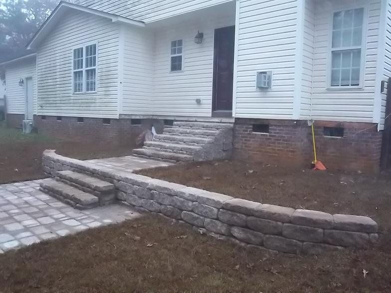 retaining walls Sanford, NC